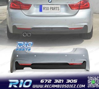 PARAGOLPES TRASERO BMW F36 LOOK M PDC