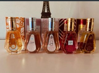 3 Perfumes Árabes 50ml + Cartera