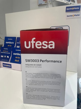 Máquina de coser Ufesa SW3003 Performance