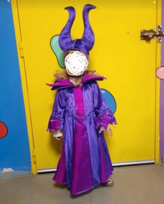 Disfraz Maléfica Disney Store Talla 98cm 3 años
