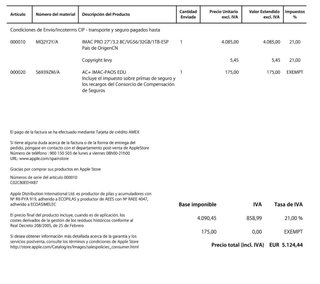 Apple iMac Pro Plata/Gris Espacial + componentes