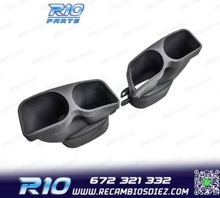 COLAS ESCAPE MERCEDES W205 C205 14-21 LOOK BRABUS NEGRO