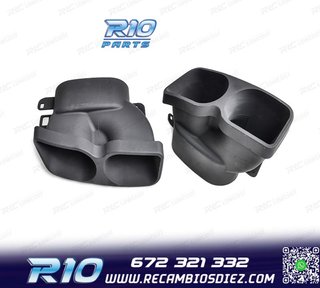 COLAS ESCAPE MERCEDES W205 C205 14-21 LOOK BRABUS NEGRO