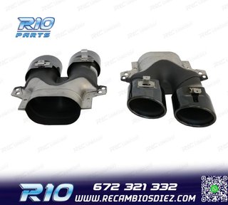 COLAS DE ESCAPE MERCEDES GLC C253 X253 15-18 LOOK AMG GLC43