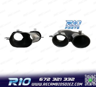 COLAS DE ESCAPE MERCEDES GLC C253 X253 15-18 LOOK AMG GLC43