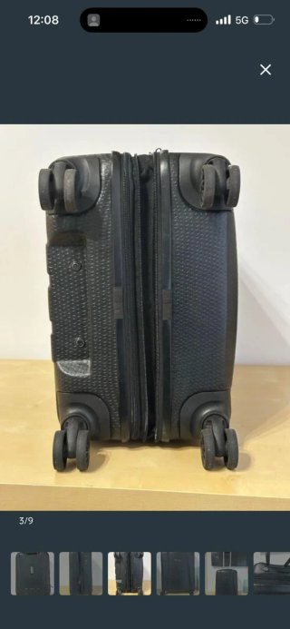 Maleta EBIC GTI Negra Tamaño: 40 x 55 x 22 cm