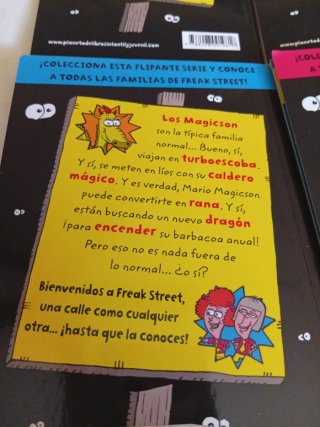 Colección libros "freak street"