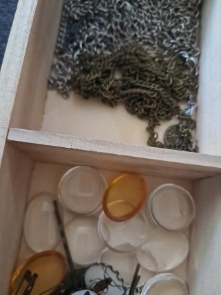 Lote abalorios artesania bisuteria
