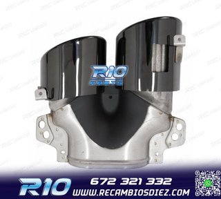 COLAS DE ESCAPE MERCEDES GLE W167 19- LOOK GLE53 NEGRO