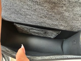Bolso Jacquemus Gris Jaspeado