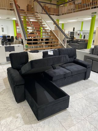 Sofá cama grande 238cm con arcón
