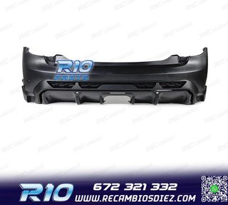 PARAGOLPES TRASERO MINI F56 F57 COUPE 14-20 LOOK NEW JCW