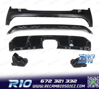 PARAGOLPES TRASERO MINI F56 F57 COUPE 14-20 LOOK NEW JCW