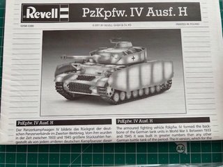 Maqueta Revell Panzer IV Ausf. H 1:72