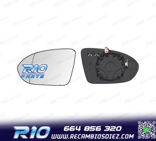 CRISTAL ESPEJO BASE IZQUIERDO OPEL ASTRA K 15-21