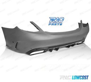 PARAGOLPES TRASERO MERCEDES W205 CLASE C 18-21 LOOK AMG C43