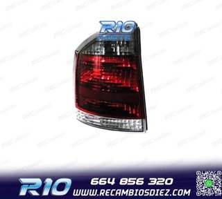 PILOTO IZQ PARA OPEL VECTRA C 02-08 ROJO AHUMADO