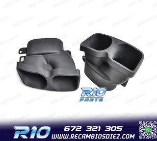 COLAS ESCAPE MERCEDES W205 C205 14-21 LOOK BRABUS NEGRO