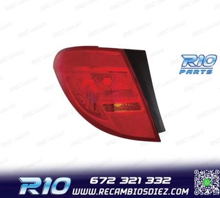 PILOTO IZQ PARA OPEL MERIVA 10-13 ROJO