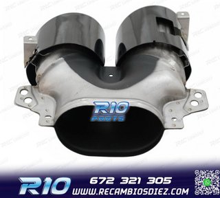 COLAS DE ESCAPE MERCEDES GLE W167 19- LOOK GLE53 NEGRO