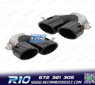 COLAS DE ESCAPE MERCEDES GLE W167 19- LOOK GLE53 NEGRO