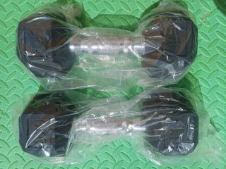 Mancuernas CrossFit 6kg (par) nuevas.