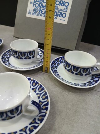 Juego de café Sargadelos 6 servicios