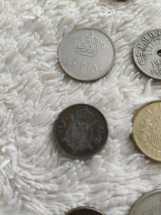 Lote de monedas antiguas