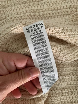 Top Mango Crochet Talla XL