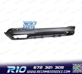 DIFUSOR MERCEDES GLE W167 AMG 19- LOOK AMG GLE63 NEGRO
