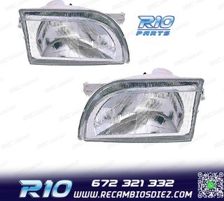 FAROS CON REGULACIÓN MANUAL PARA FORD TRANSIT 91-00