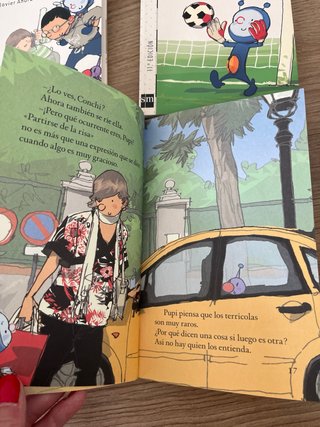 Los cuatro libros a 10 €.  Sueltos cada uno a 3€