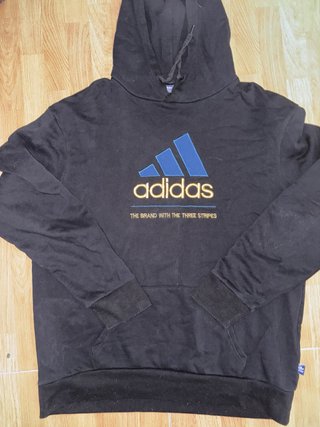 Sudadera Adidas Negra con Logo
