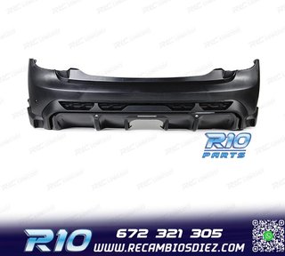 PARAGOLPES TRASERO MINI F56 F57 COUPE 14-20 LOOK NEW JCW