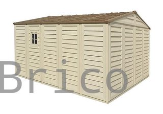 Caseta PVC Woodbridge Plus 405x324x233 cm - Duramax
