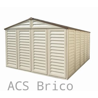Caseta PVC Woodbridge Plus 405x324x233 cm - Duramax