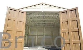 Caseta PVC Woodbridge Plus 405x324x233 cm - Duramax