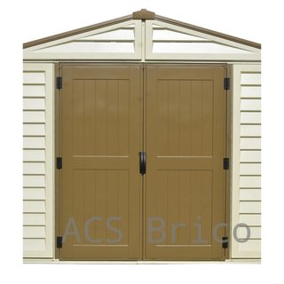 Caseta PVC Woodbridge Plus 405x324x233 cm - Duramax
