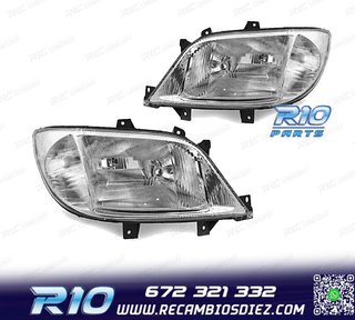FAROS PARA MERCEDES SPRINTER 00-02 H1+H7
