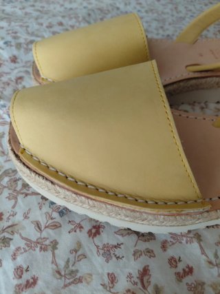 Apargatas Menorquinas.  Cuero. Talla 38. NUEVAS