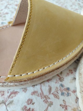 Apargatas Menorquinas.  Cuero. Talla 38. NUEVAS