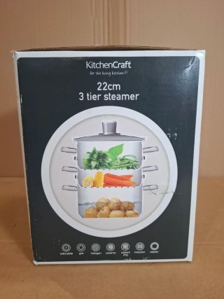 Olla Vaporera 3 Niveles KitchenCraft