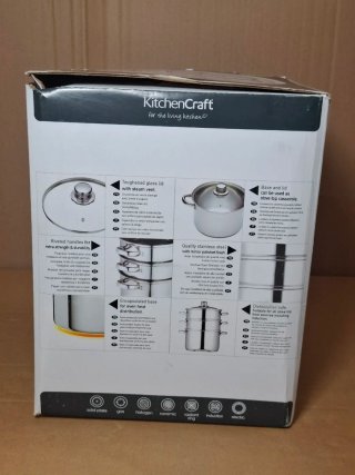 Olla Vaporera 3 Niveles KitchenCraft