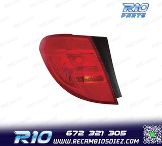 PILOTO IZQ PARA OPEL MERIVA 10-13 ROJO