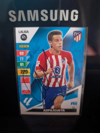 Cromo firmado Azpilicueta La Liga EA Sports