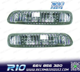 INTERMITENTES LATERALES BMW E46 98-05 CRISTAL CLARO CROMADO