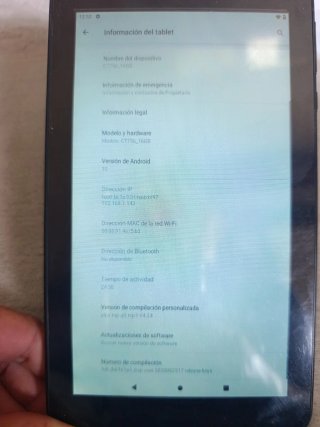 Tablet Negra