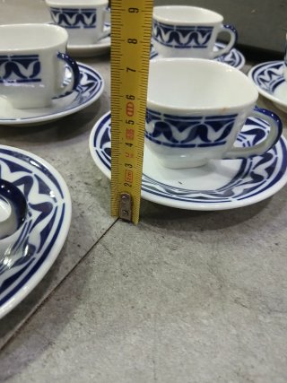 Juego de café Sargadelos 6 tazas