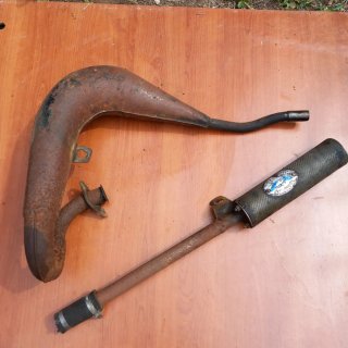Tubo de escape Honda CRM 75