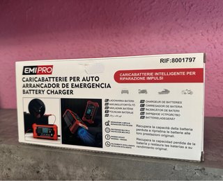 Cargador Batería Coche EMI PRO 12V 6A